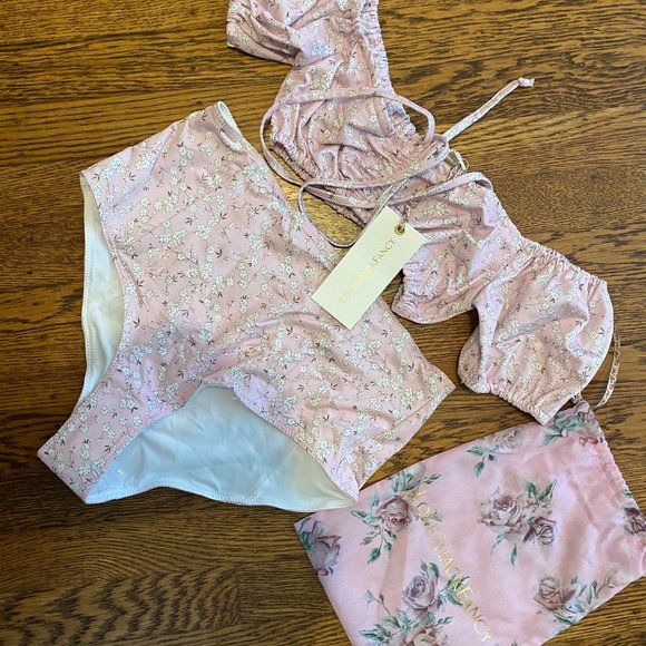 NWT LoveShackFancy Luella Bikini Set XS+S - Picture 6 of 8